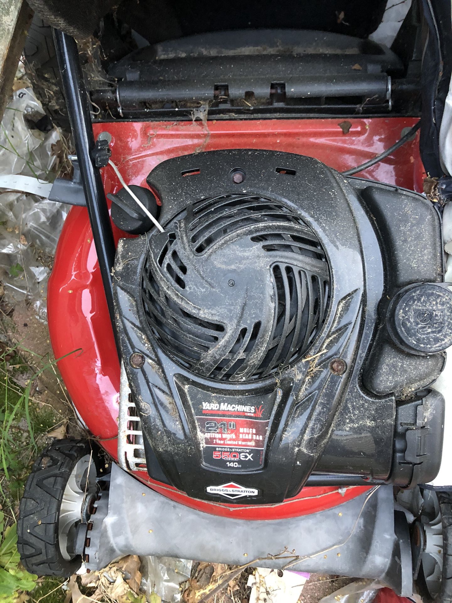 Briggs and Stratton 550 EX series 140 CC lawn motor with deck for Sale