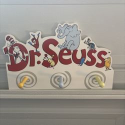 Dr Seuss, 3-hook Wall Hanger 