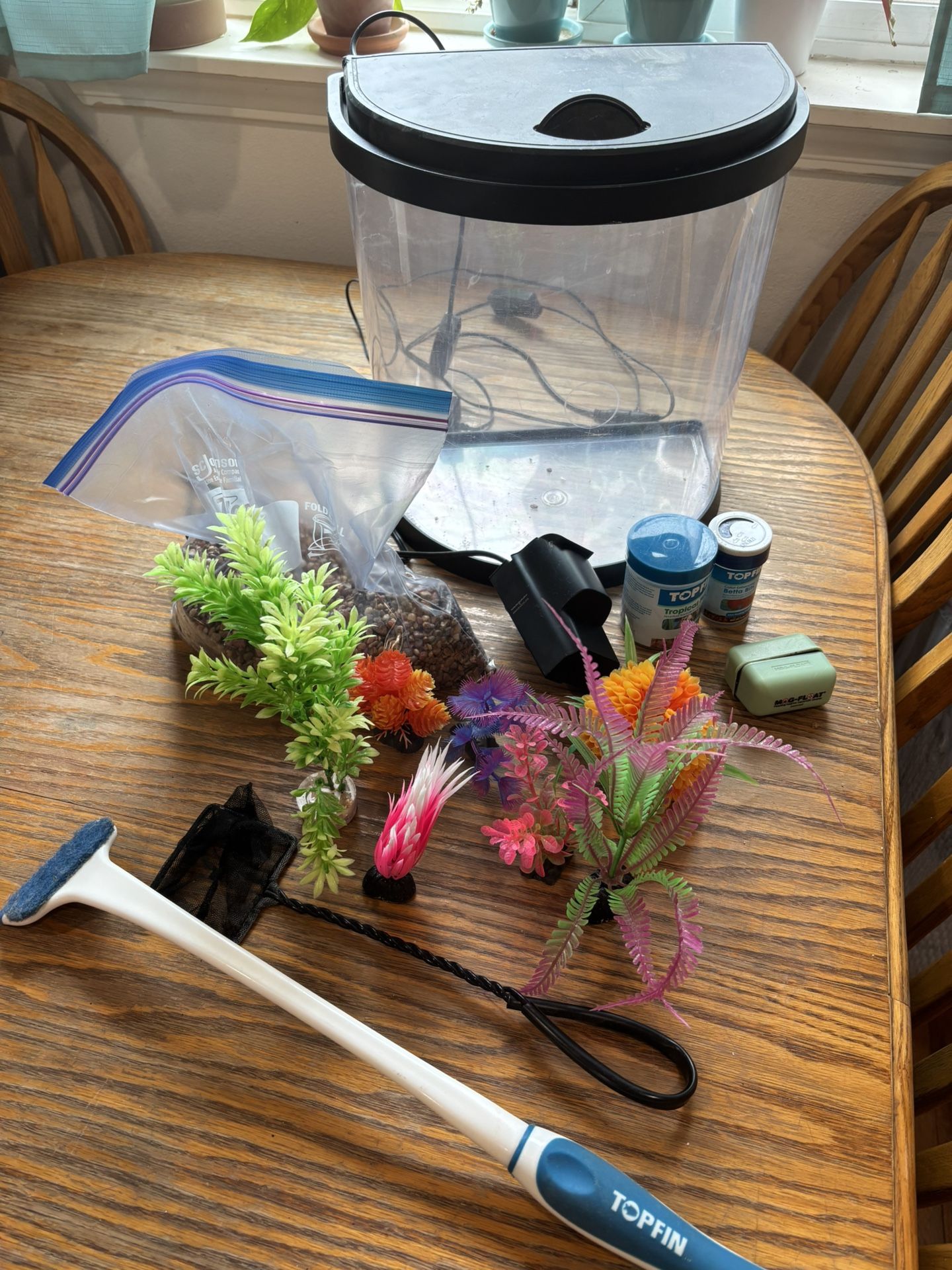 Fish Tank And Accessories