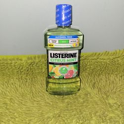 New Listerine Citrus Mint 500ml