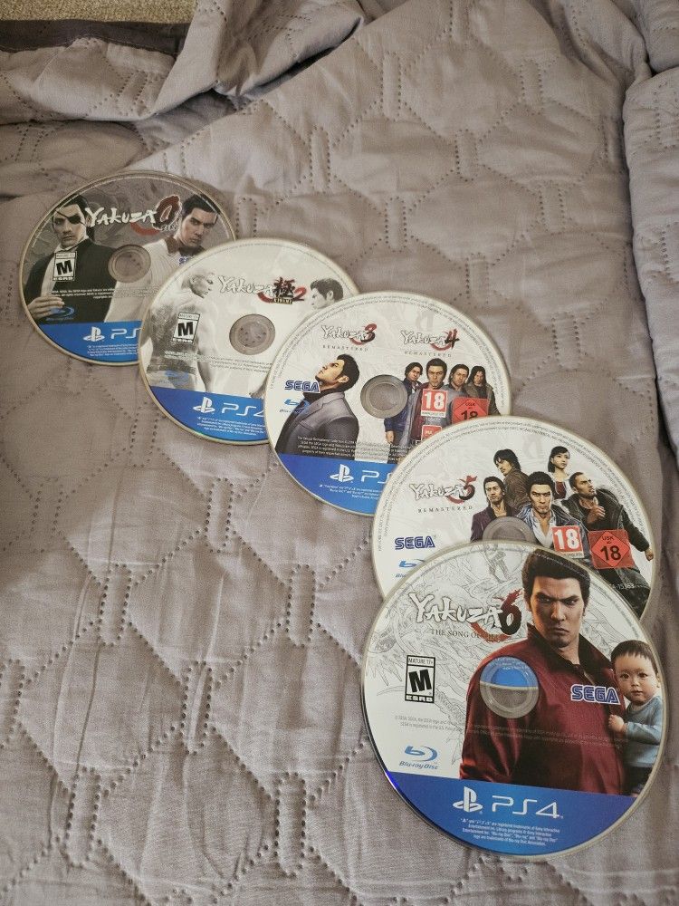 Trade- Loose Ps4 Games Working. Looking For Portable Game System.