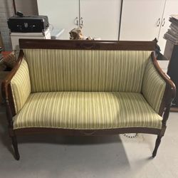 Sheraton-style federal Loveseat 