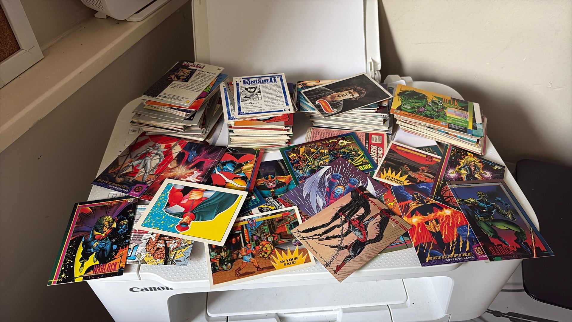 Marvel, Dc ,Street Fighter, Planet Of The Apes, X-men,Jurassic Park, Jason Goes To Hell, Portfolio Of 92 Swimsuit Model Of The Year, Grease