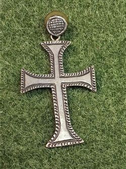 Single cross Sterling Tenorio Earring (Navajo)