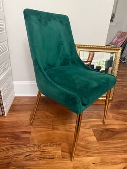 Meridian Furniture Karina Velvet Dining Chair