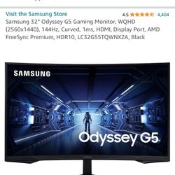 Samsung 32 inch curved Monitor