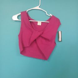 Pink 2xl Women Top 