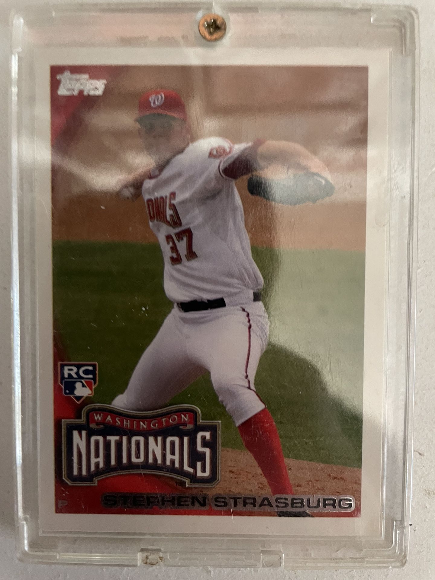Topps Stephen Strasburg Rookie Card 