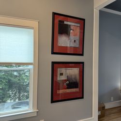 2 Framed Prints 