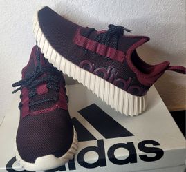 Adidas Kaptir 3.0 Red/Black Running Athletic Gym Sneakers Mens 6 1/2 Women sz 8