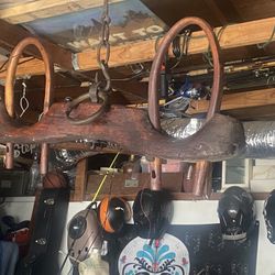 Double Ox Yoke Farming Antique