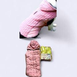 Fleece Dog Hoodie for Small Dogs Super Warm Puppy Jacket+Good2GO Rain Dog Boots