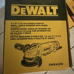 Dewalt 4" Grinder