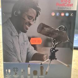 Vivitar Vlog Podcast Microphone Kit - Microphone