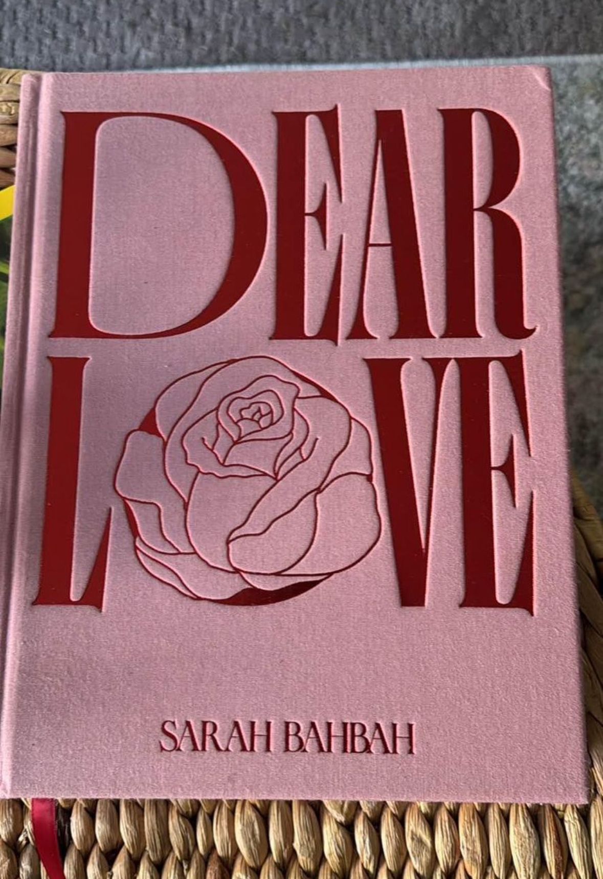 Sarah Bahbah Love Book