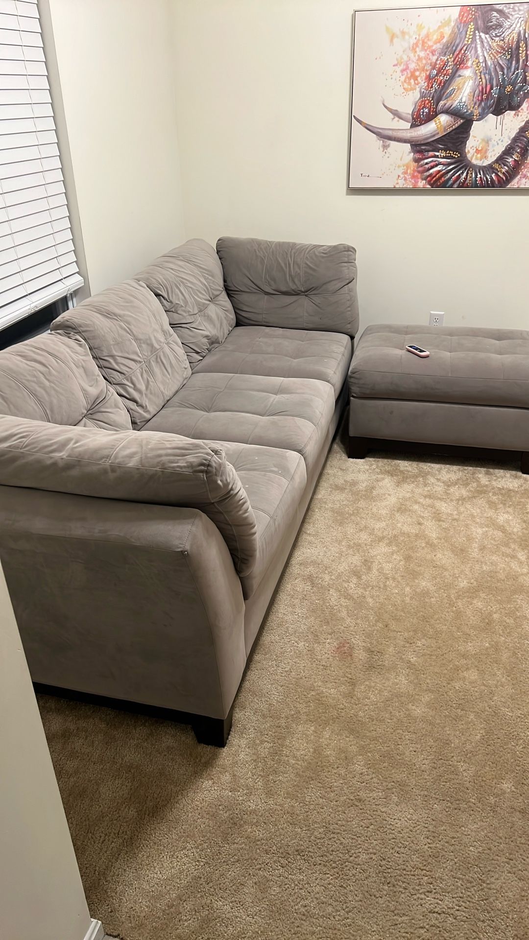 Couch And Ottoman