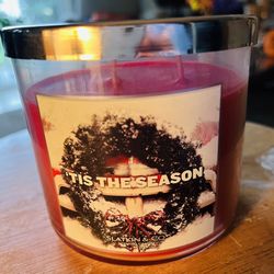 Tis The Season Three Wick Jar Candle