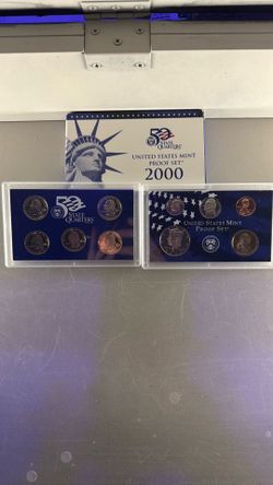 2000 proof coin set $15