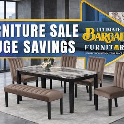 Contemporary Marble Dining Room Set – Best Deal in Decatur