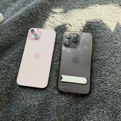 iPhone 15 Plus And 14 Pro Max  500 each