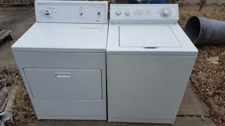 Washer and dryer