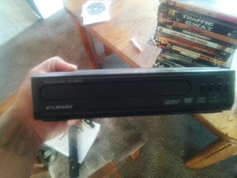 DVD player with classic DVD collection