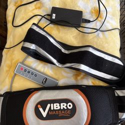 Electric Vibro Massage Belt – Stomach Slimming & Fat Burning Tool