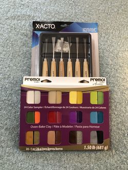 Xacto 6pc Set & Clay