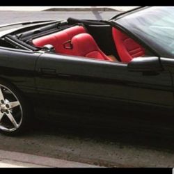camaro red back seats only