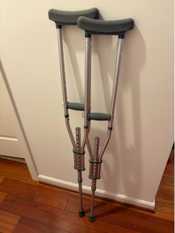 Adjustable Crutches - Excellent Condition