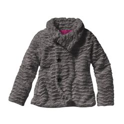 PATAGONIA Pelage Fleece Jacket in Pewter Size M—Girl’s