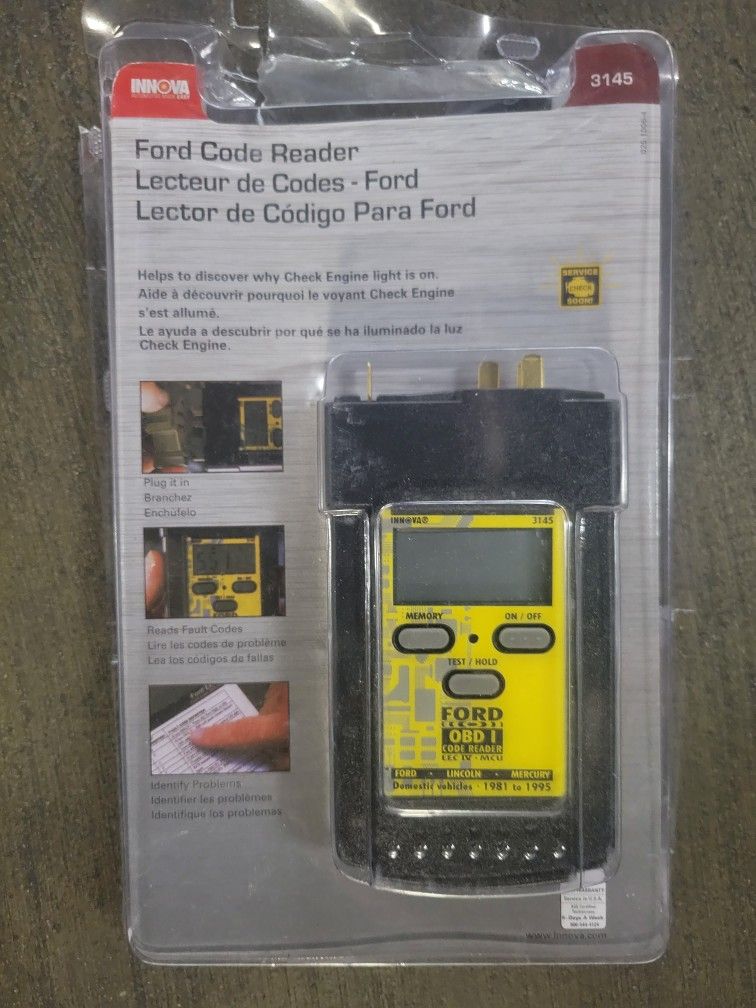 INNOVA 3145 Ford Code Reader
INNOVA 3145 Ford Code Reader


INNOVA 3145 Ford Code Reader