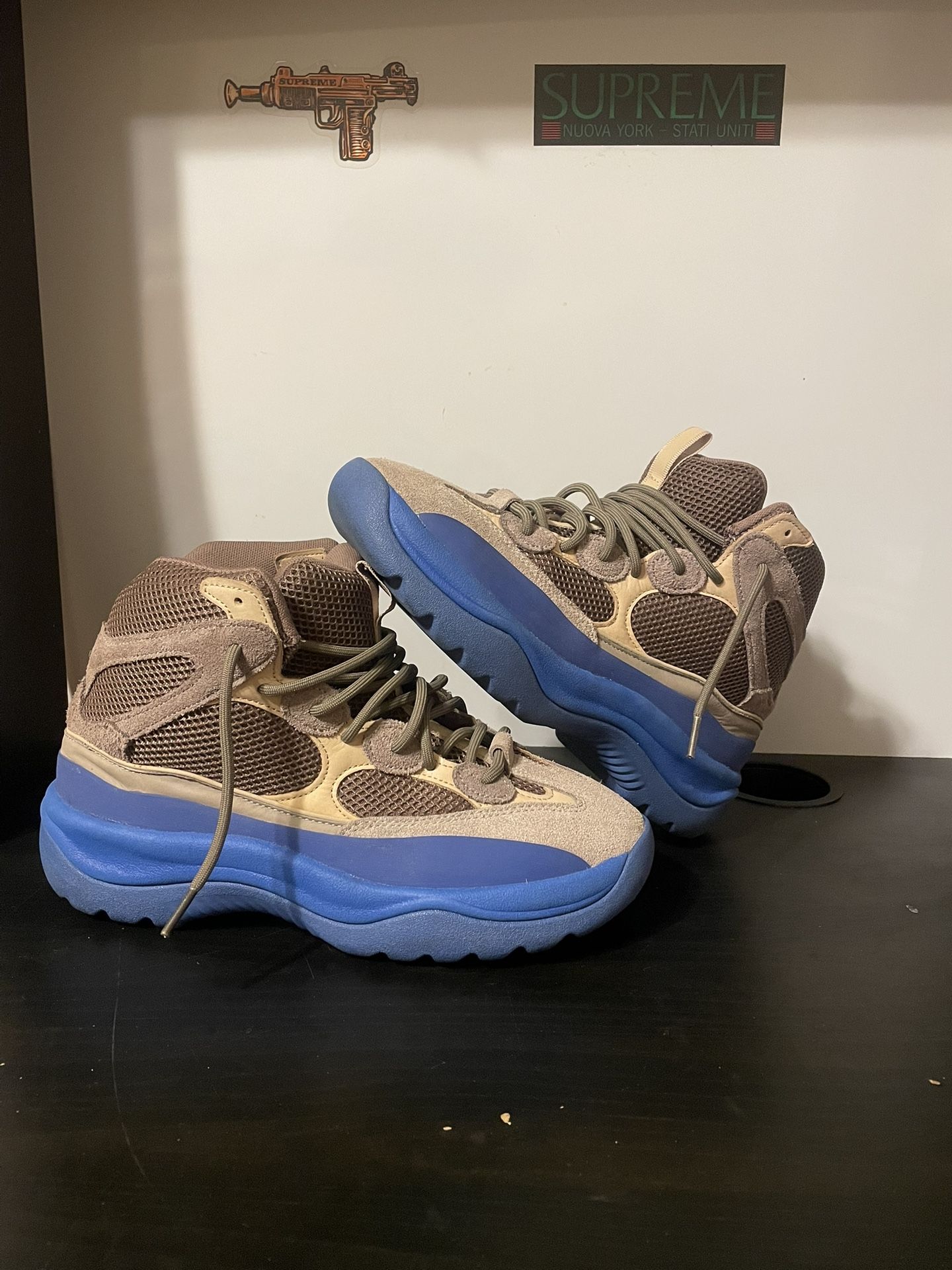 Yeezy Desert Boot Taupe Blue