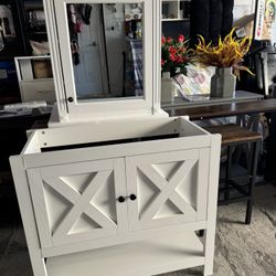 Bathroom Vanity Cabinet with Mirror cabinet (without sink)