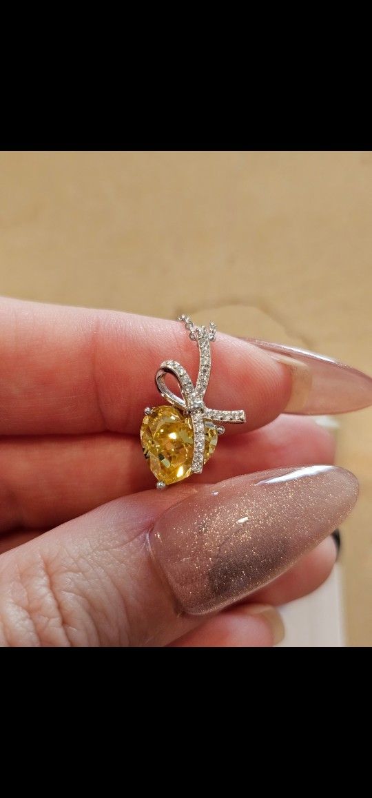 Certified Lab Grown Yellow Diamond Wedding Gift