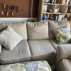 2 Couches and Ottoman 