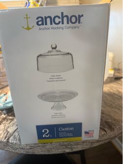 Anchor cake plate/platter
