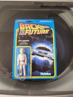 Back to the Future Doc Brown ReAction Figure