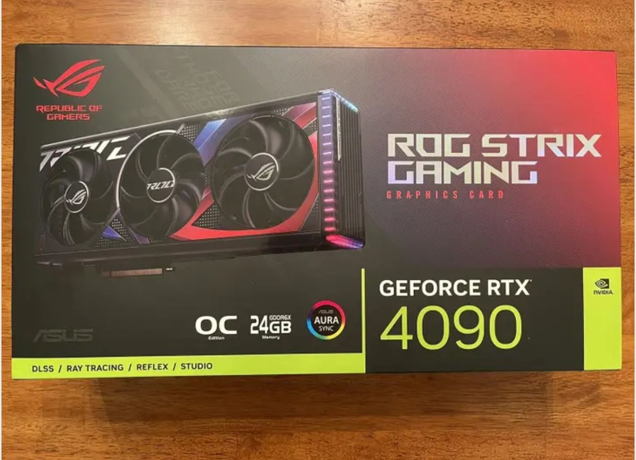 ASUS ROG Strix GeForce RTX 4090 24GB OC Gaming Edition Graphics Card
