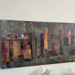 Abstract Painting 24x48