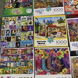 Puzzles $10 Each. 53 Available 