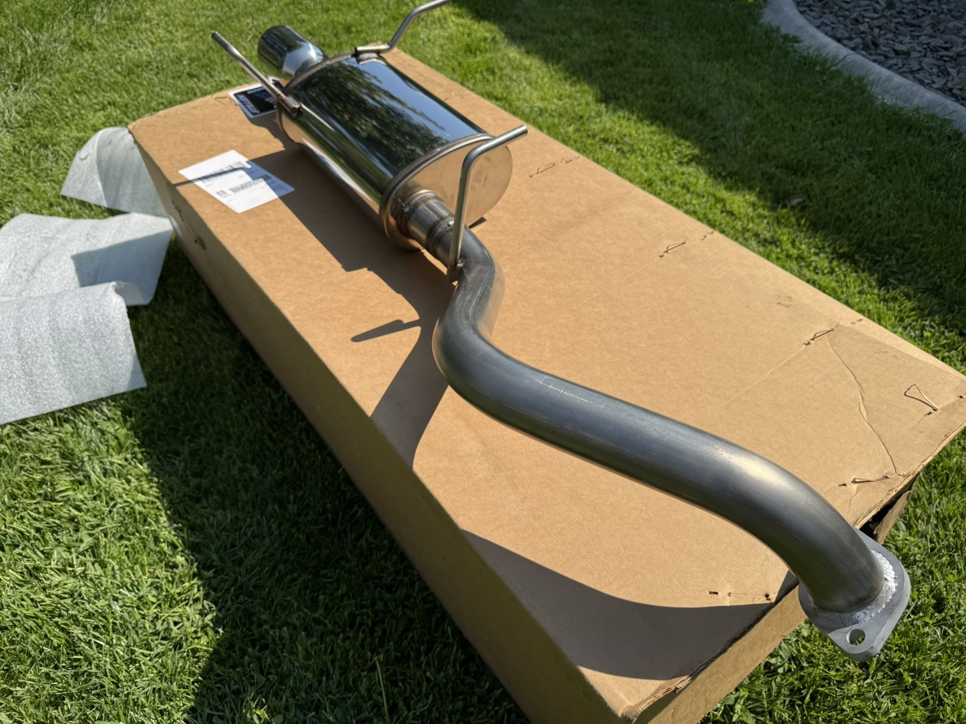 2007 Nissan Sentra Axle Back Exhaust 