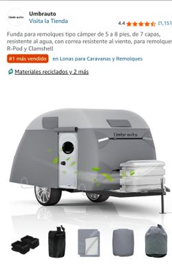Teardrop trailler cover