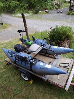 Pontoon Fishing Cataraft 9Ft