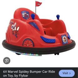 Spider Man  Bumper Car 