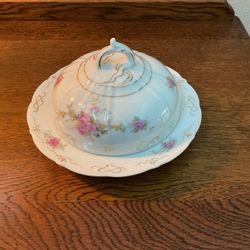 Antique butter dish