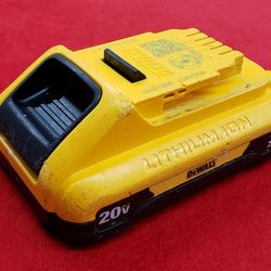 Dewalt DCB230 20V Max Lithium-Ion 3.0Ah Battery Pack - Battery Only - No Charger - No Tool - Working 