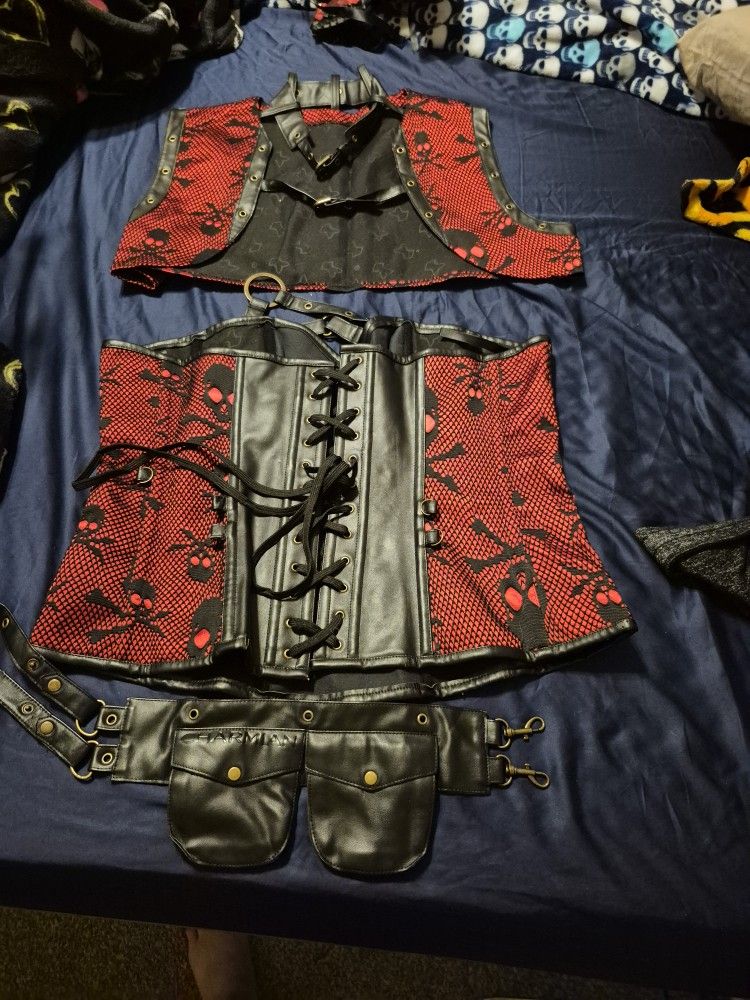 Charmain 3 Piece Corset (Never Used)