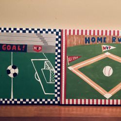 Two Sport Prints $10 For Both