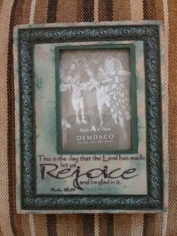 Frame with a Bible scripture